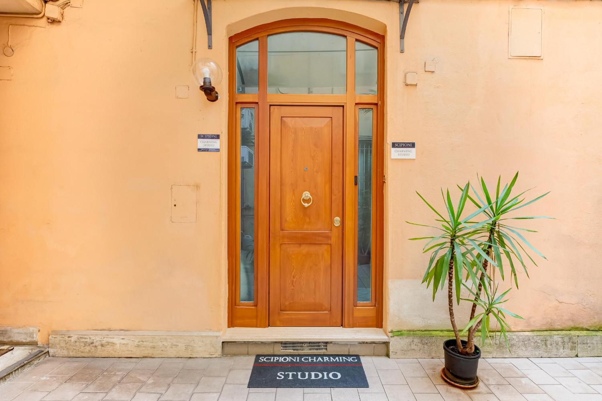 Apartamento Scipioni Charming Studio Roma Exterior foto